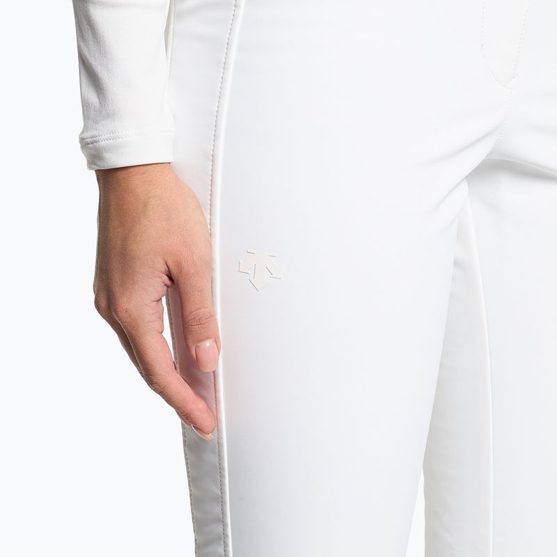 Férfi síelő nadrág Descente Jacey szuper fehér 3