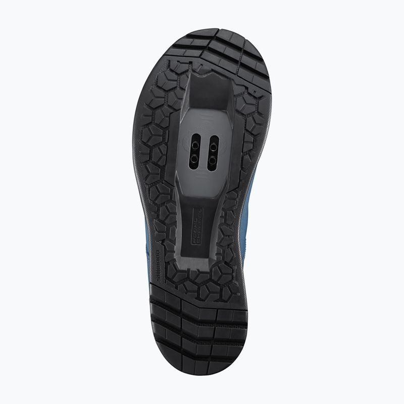 Női MTB kerékpáros cipő Shimano SH-AM503 kék ESHAM503WCB24W37000 13