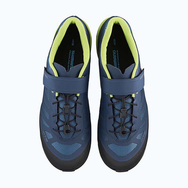 Kerékpáros cipő MTB férfi Shimano SH-MT502 navy 2