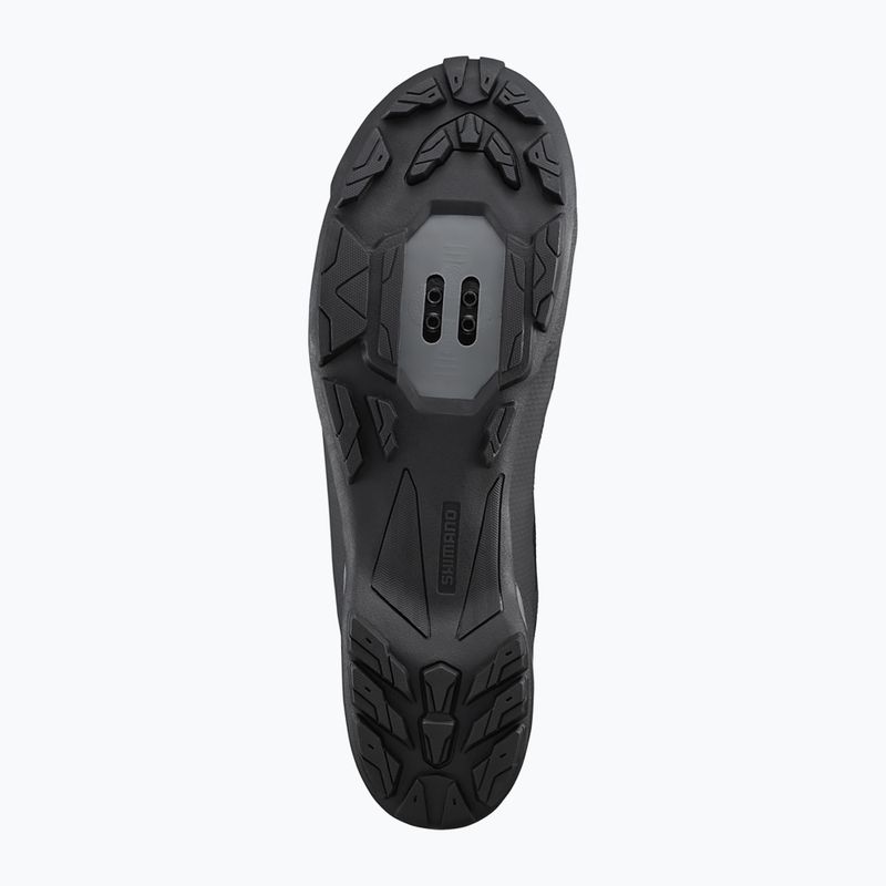 Shimano SH-MT502 férfi MTB kerékpáros cipő fekete ESHMT502MGL01S45000 12