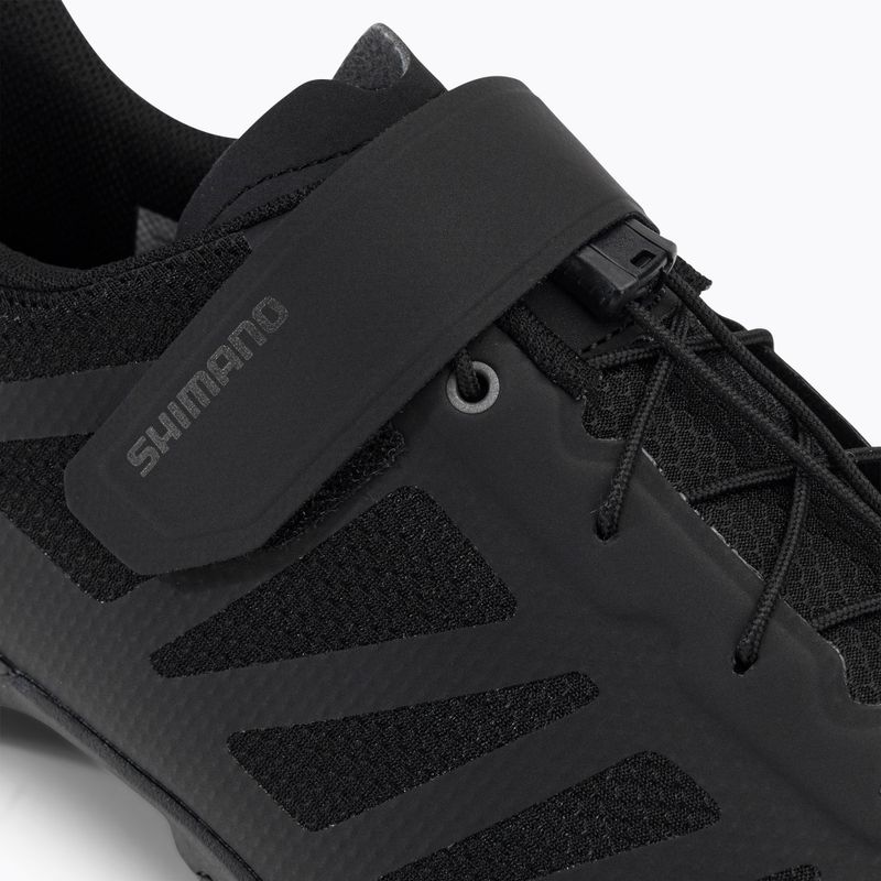 Shimano SH-MT502 férfi MTB kerékpáros cipő fekete ESHMT502MGL01S45000 9