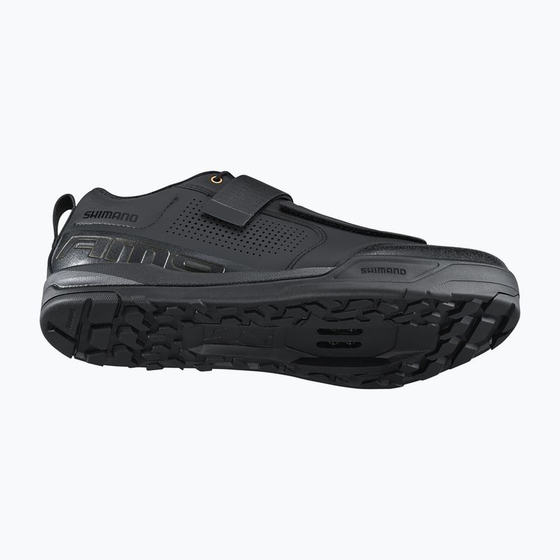 Férfi MTB kerékpáros cipő Shimano SH-AM903 fekete ESHAM903MCL01S44000 11