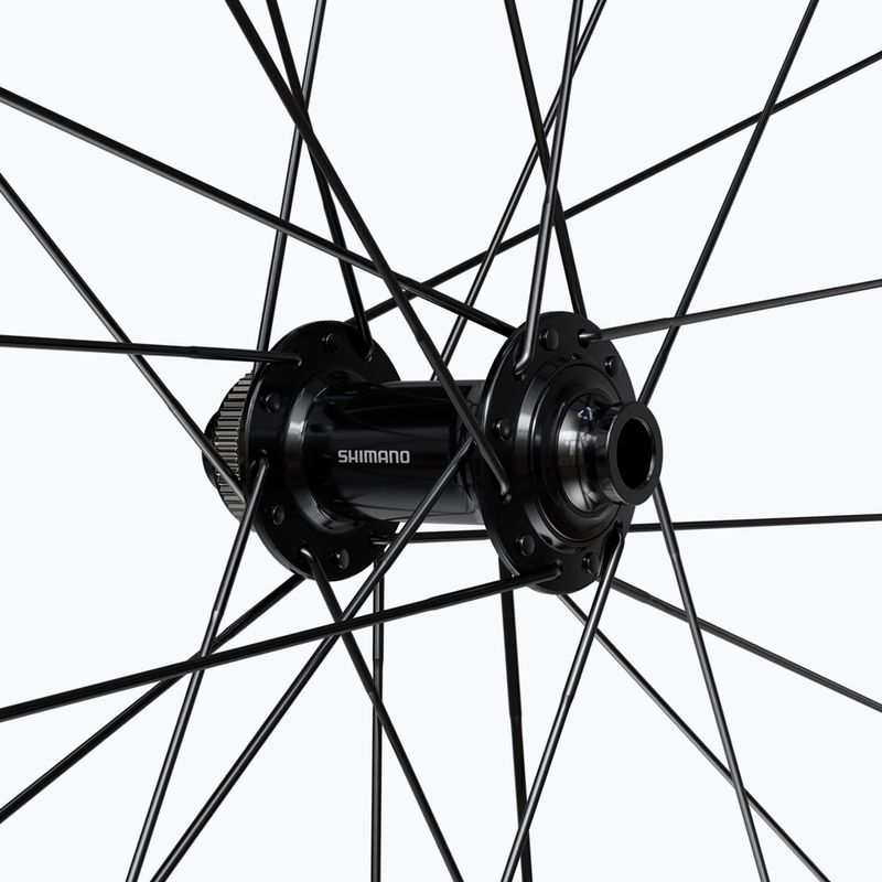 Első kerékpárkerék Shimano WH-RX180 TL-F12-700C CL black 3