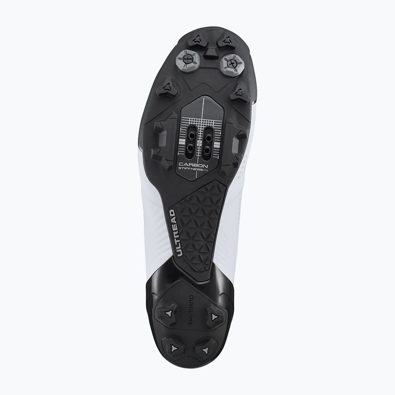 Shimano SH-XC902 férfi MTB kerékpáros cipő fehér ESHXXC902MCW01S43000 12