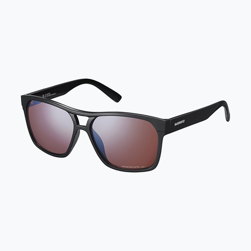 Napszemüveg Shimano CE-SQRE2 Square black/ridescape hc