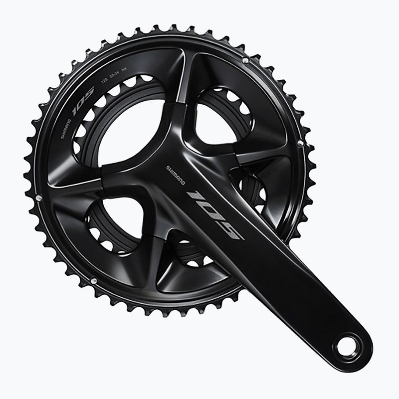 Shimano 105 FC-R7100 50-34T 12rz 165 mm-es lengőkaros váltó fekete