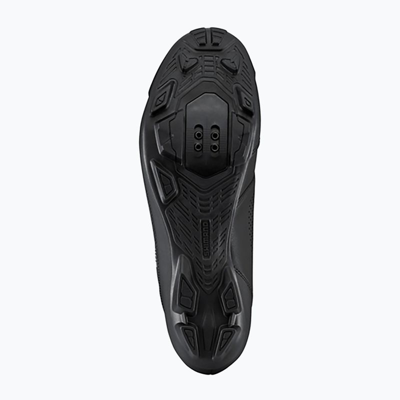 Férfi MTB kerékpáros cipő Shimano SH-MW502 fekete 5