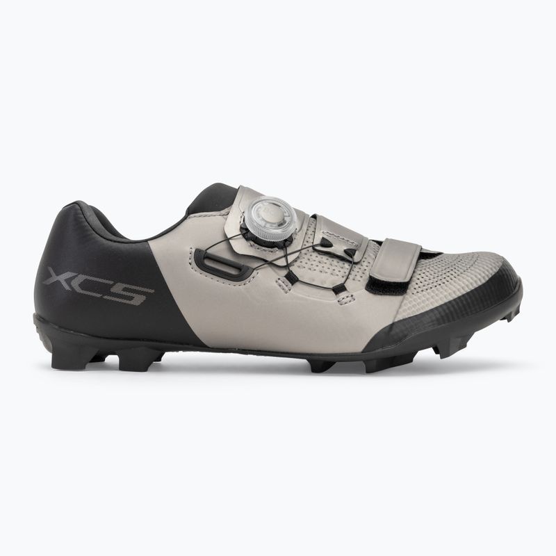 Férfi MTB kerékpáros cipő Shimano SH-XC502 ezüst 2