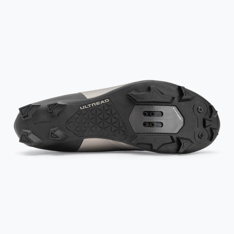 Férfi MTB kerékpáros cipő Shimano SH-XC502 ezüst 4
