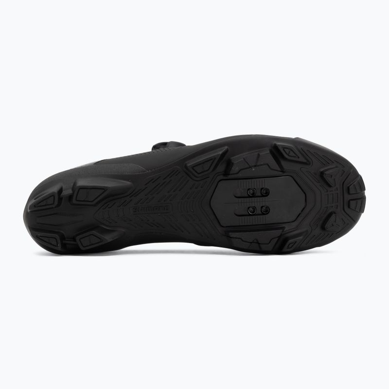 Férfi MTB kerékpáros cipő Shimano SH-XC302 black 4