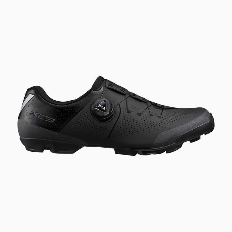 Férfi MTB kerékpáros cipő Shimano SH-XC302 black 8