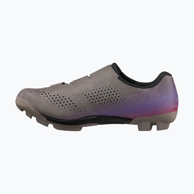 Női gravel cipő Shimano SH-RX600 gray/purple 2