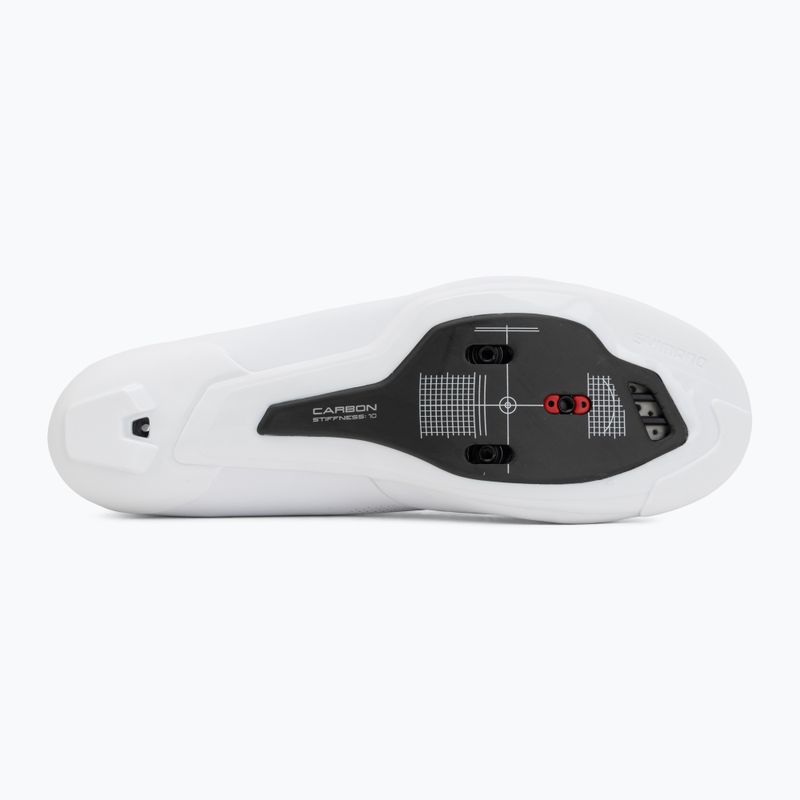Férfi országúti kerékpáros cipő Shimano SH-RC703 white 4