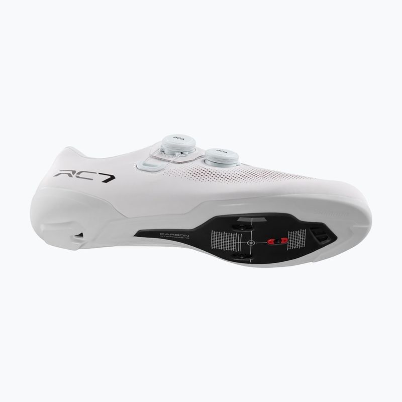 Férfi országúti kerékpáros cipő Shimano SH-RC703 white 4