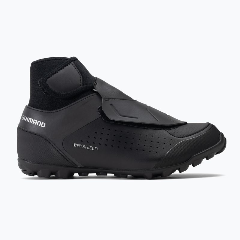 Férfi MTB kerékpáros cipő Shimano MW 501 fekete ESHMW501MCL01MCL01S38000 2