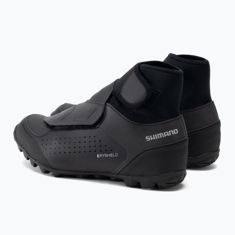 Férfi MTB kerékpáros cipő Shimano MW 501 fekete ESHMW501MCL01MCL01S38000 3