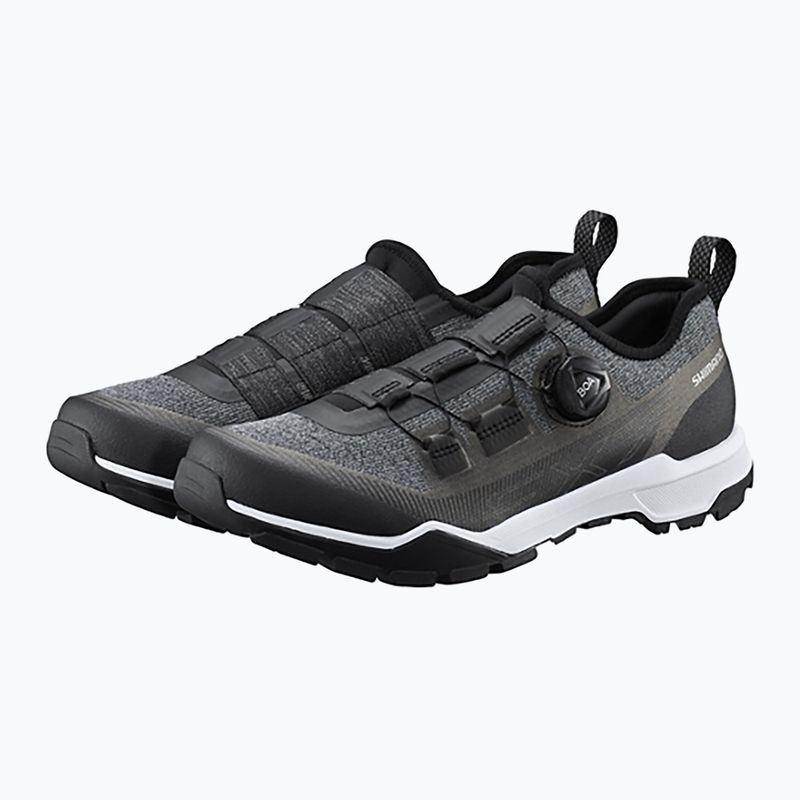 Férfi MTB kerékpáros cipő Shimano SH-EX700 fekete 2