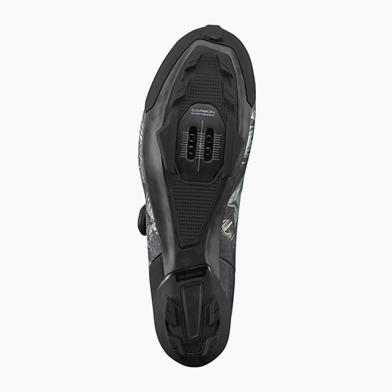 Shimano SH-RX801 férfi kavics cipő trópusi levelek 4
