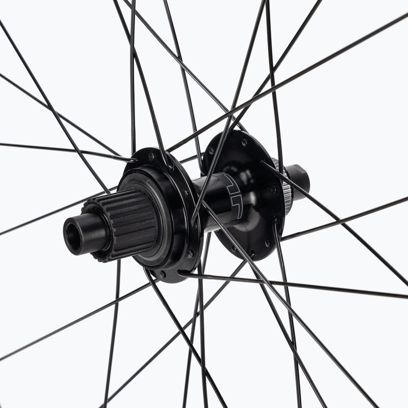 Shimano hátsó kerékpárkerék WH-MT601 fekete 2