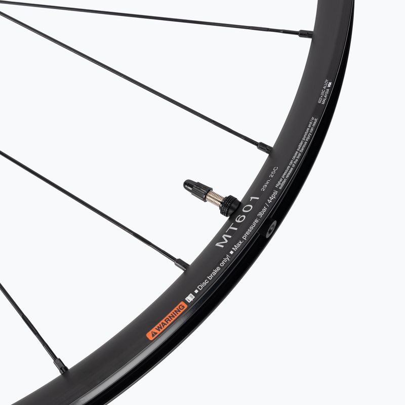 Shimano első kerékpár kerék WH-MT601 fekete 4