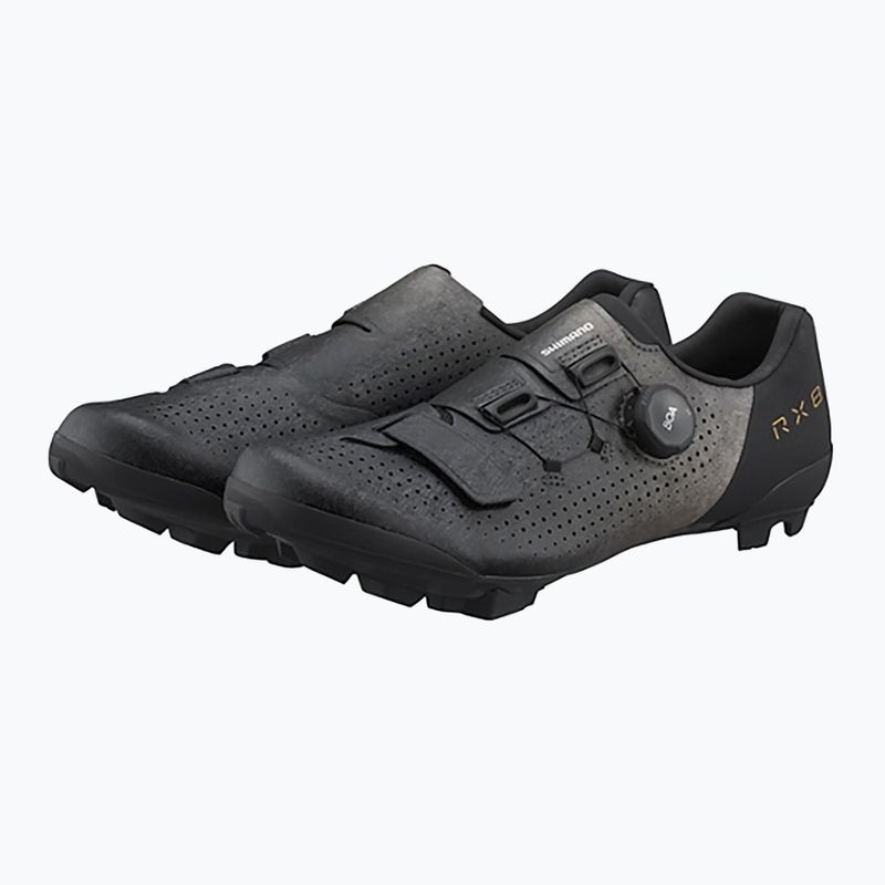 Shimano SH-RX801 férfi kavics cipő fekete 2