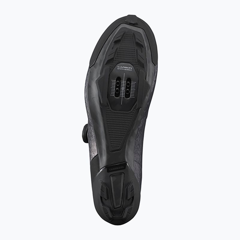 Shimano SH-RX801 férfi kavics cipő fekete 4