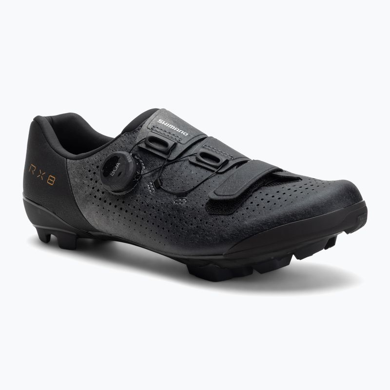 Shimano SH-RX801 férfi kavics cipő fekete