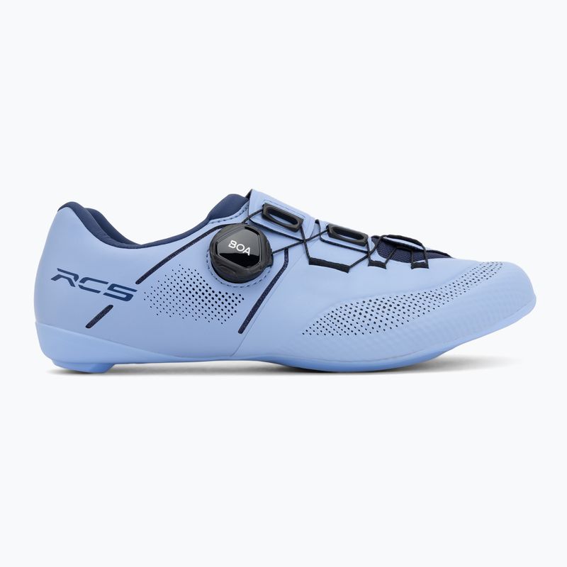 Női országúti kerékpáros cipő Shimano SH-RC503W airy blue 2