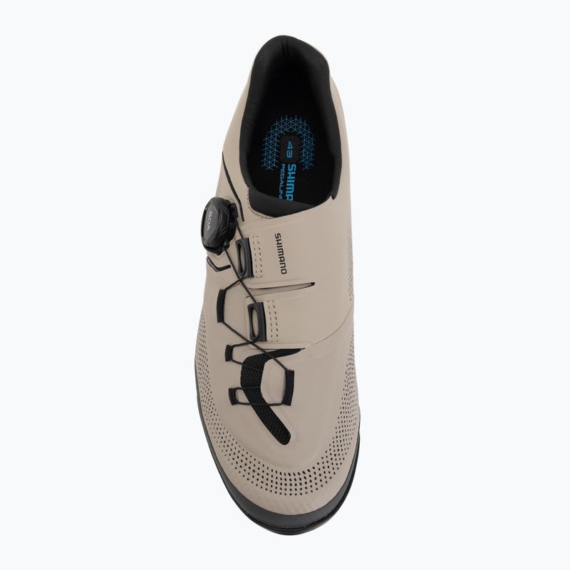 Férfi MTB kerékpáros cipő Shimano SH-XC503 sand beige 5
