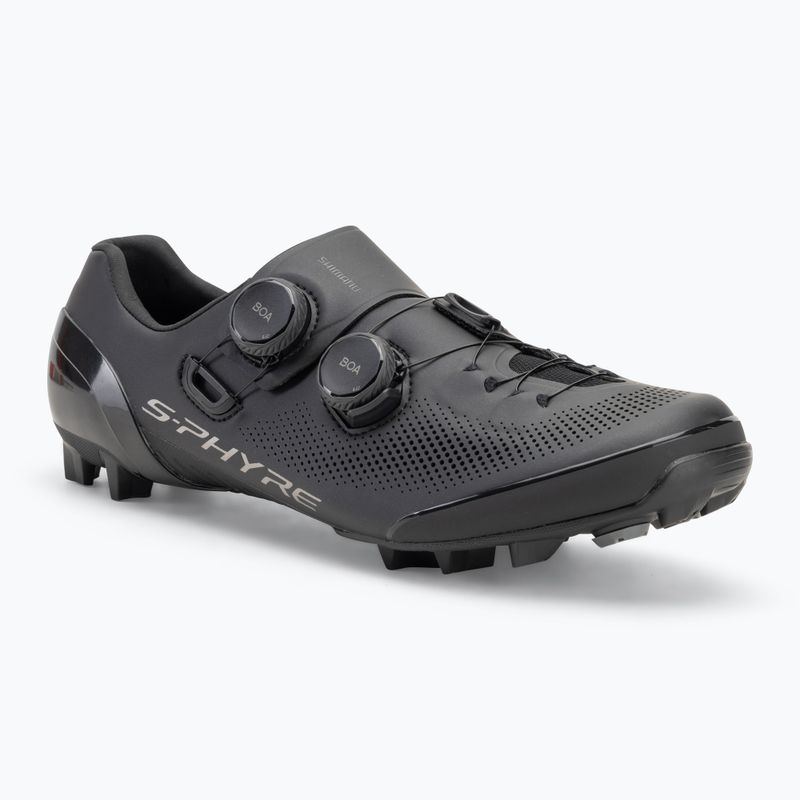 Férfi MTB kerékpáros cipő Shimano SH-XC903 fekete