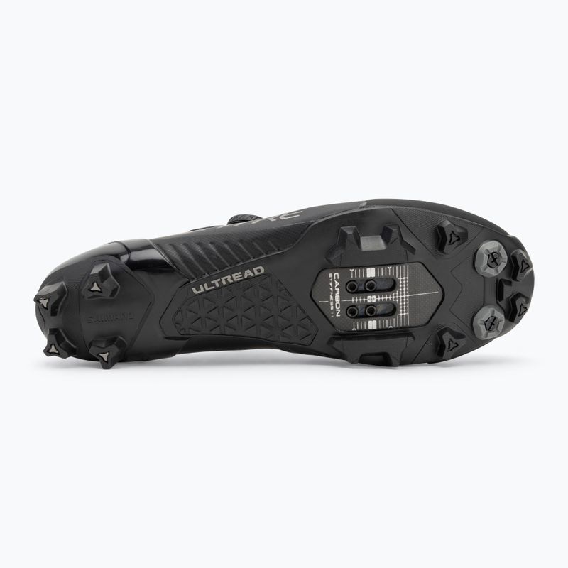 Férfi MTB kerékpáros cipő Shimano SH-XC903 fekete 4