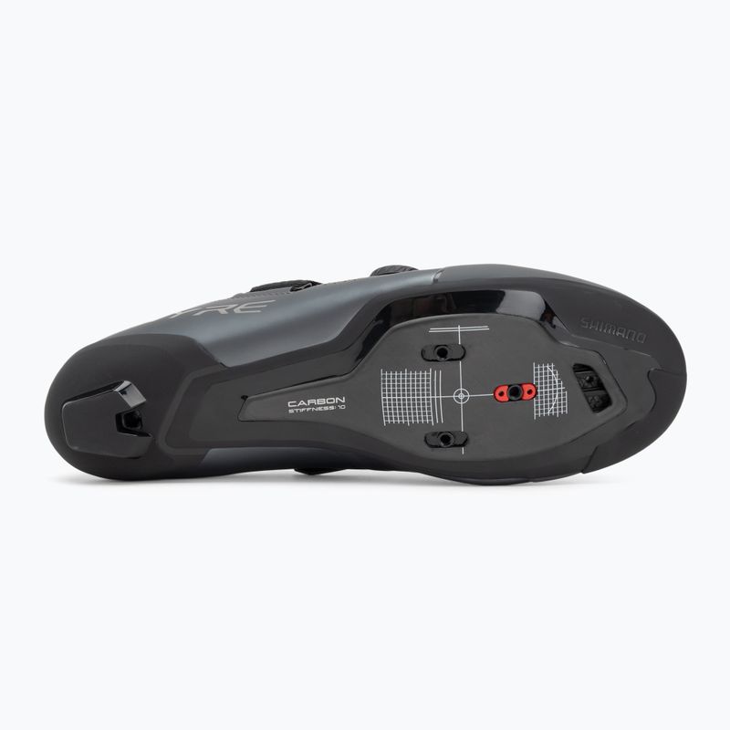 Shimano SH-TR903 matt páncélmetál férfi országúti cipő 4