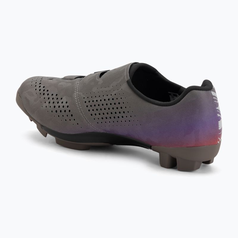 Női gravel cipő Shimano SH-RX600 gray/purple 3