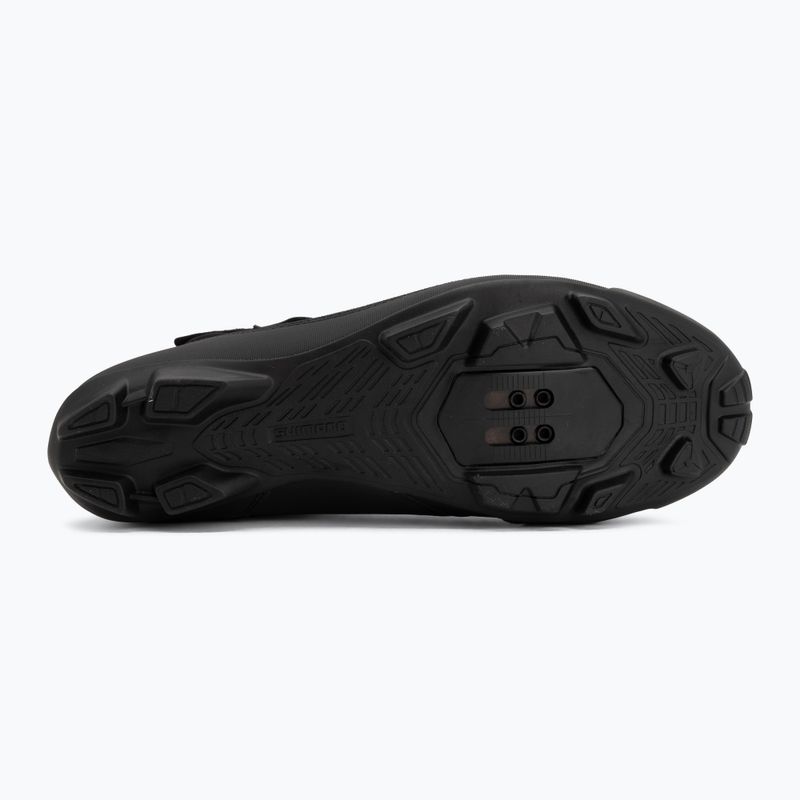 Férfi MTB kerékpáros cipők Shimano SH-MW502 Wide black 4