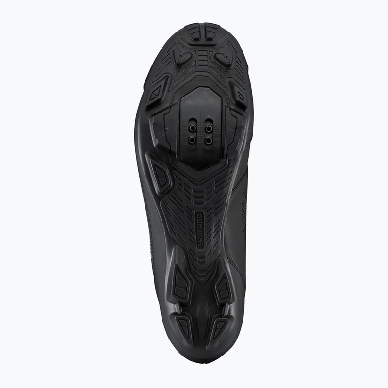 Férfi MTB kerékpáros cipők Shimano SH-MW502 Wide black 3