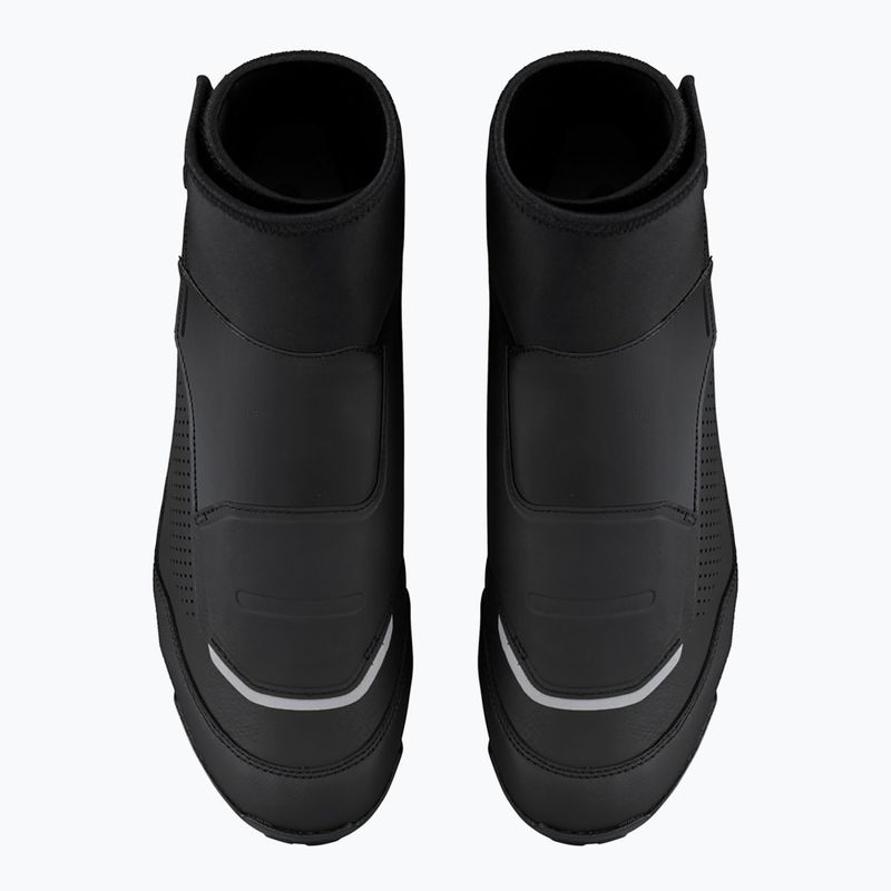 Férfi MTB kerékpáros cipők Shimano SH-MW502 Wide black 4