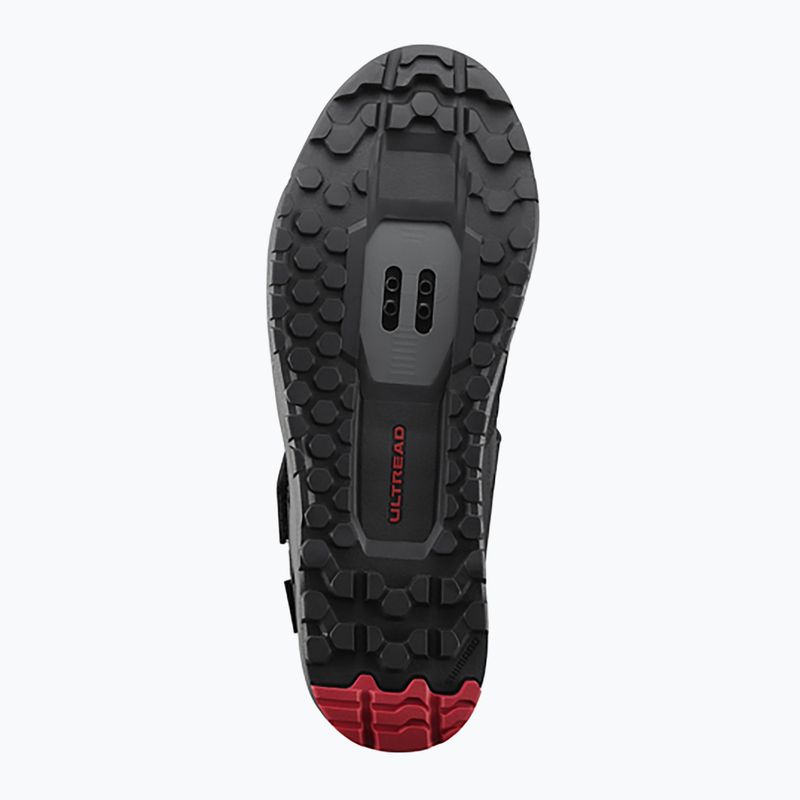 Férfi MTB kerékpáros cipő Shimano SH-GE700 fekete 3