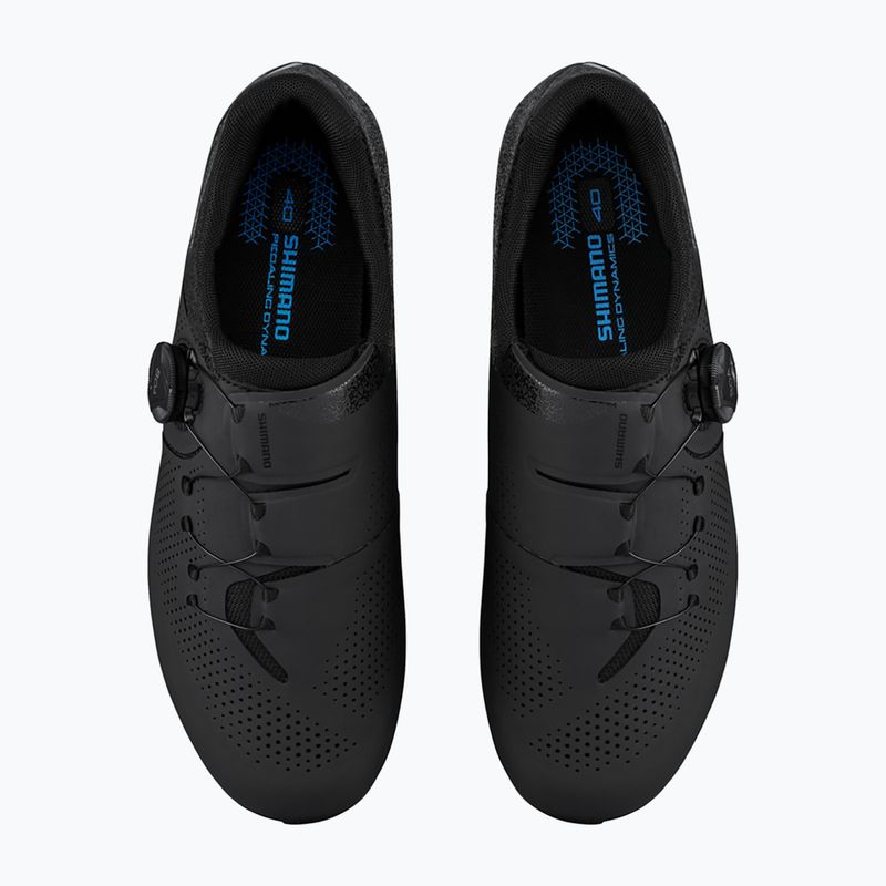 Női országúti kerékpáros cipő Shimano SH-RC302W black 4