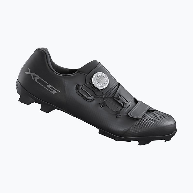 Kerékpáros cipő MTB férfi Shimano SH-XC502 Wide black