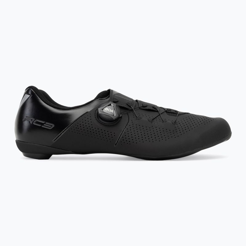 Shimano SH-RC302 férfi országúti cipő fekete 2