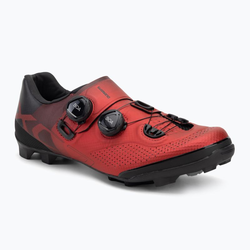 Kerékpáros cipő MTB férfi Shimano SH-XC702 red