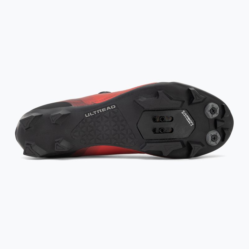 Kerékpáros cipő MTB férfi Shimano SH-XC702 red 4