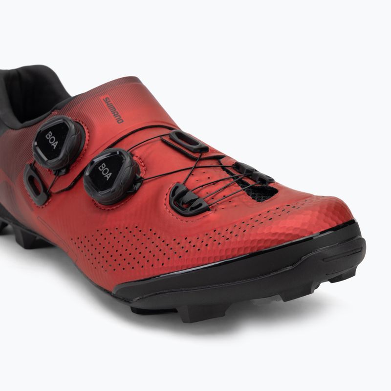 Kerékpáros cipő MTB férfi Shimano SH-XC702 red 7