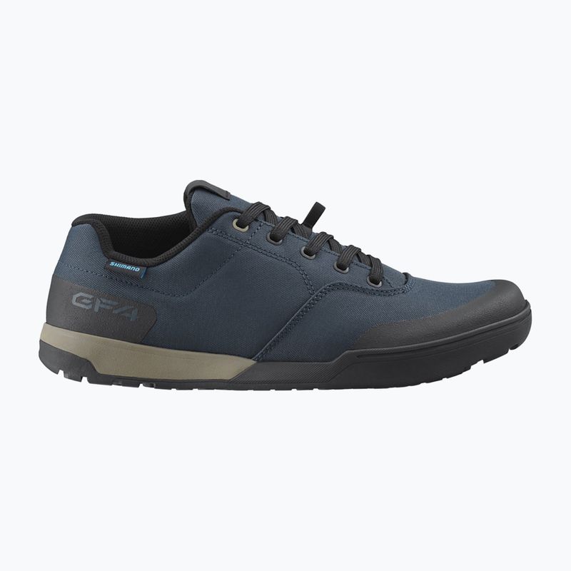 Férfi platform kerékpáros cipő Shimano SH-GF400 dark blue 8