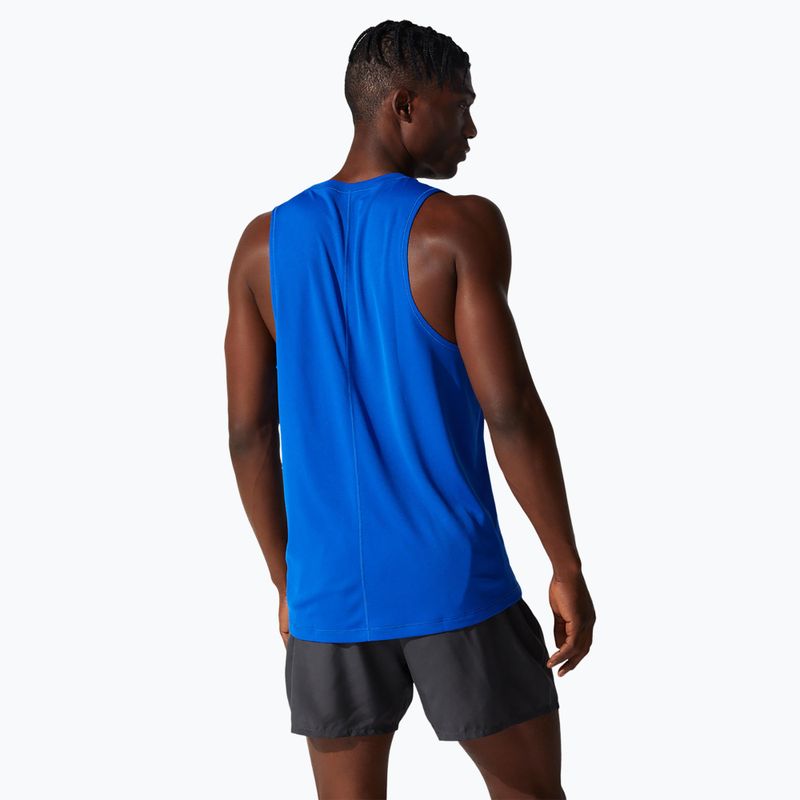 Férfi ASICS Core Singlet asics kék futó felső 3