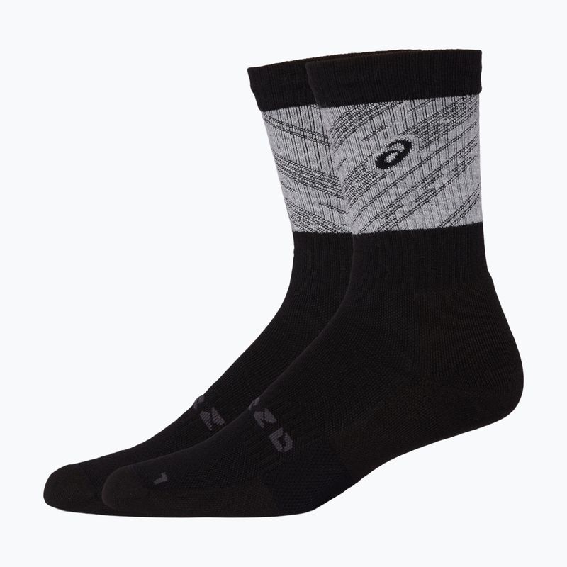 ASICS Winter Run Crew sötétszürke futó zokni 2