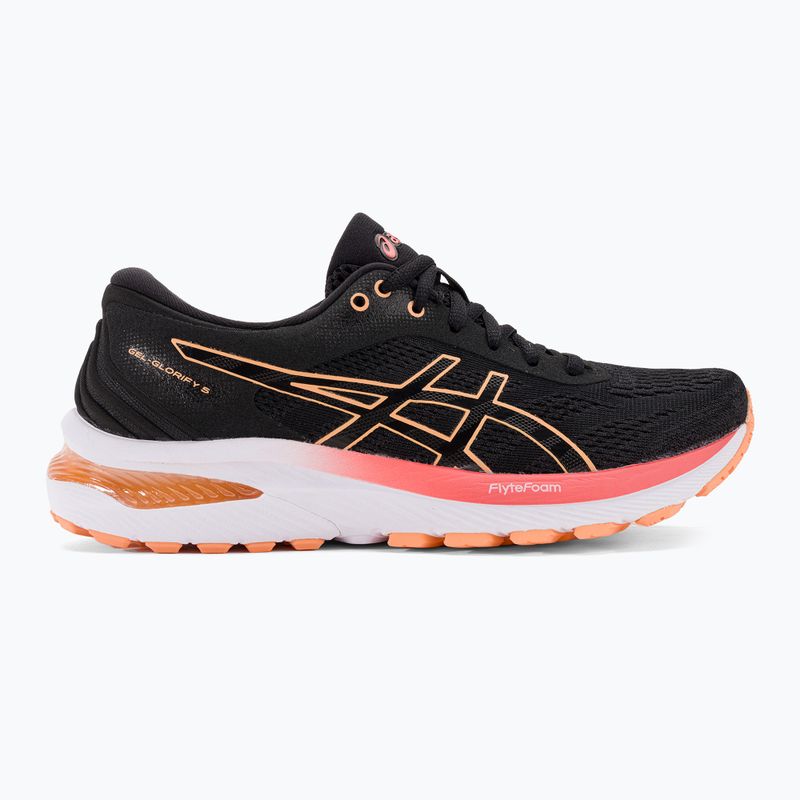 Női futócipő ASICS Gel-Glorify 5 black/summer dune 2