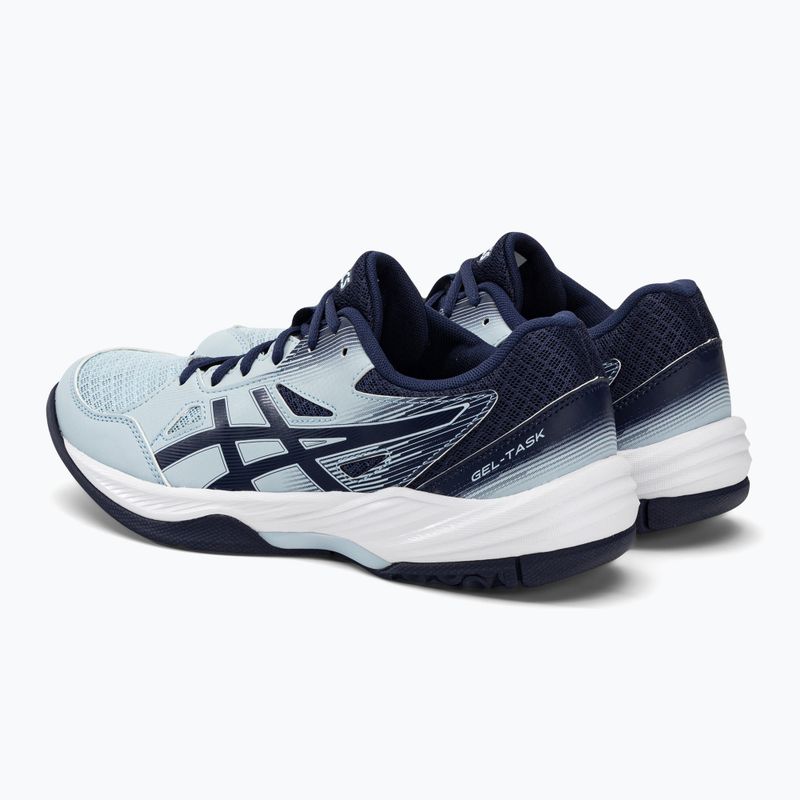ASICS női röplabdacipő Gel-Task 3 kék és tengerészkék 1072A082-400 3