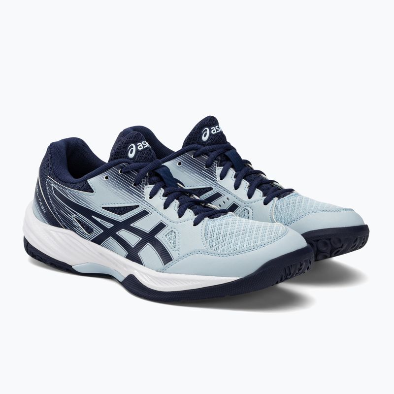 ASICS női röplabdacipő Gel-Task 3 kék és tengerészkék 1072A082-400 4