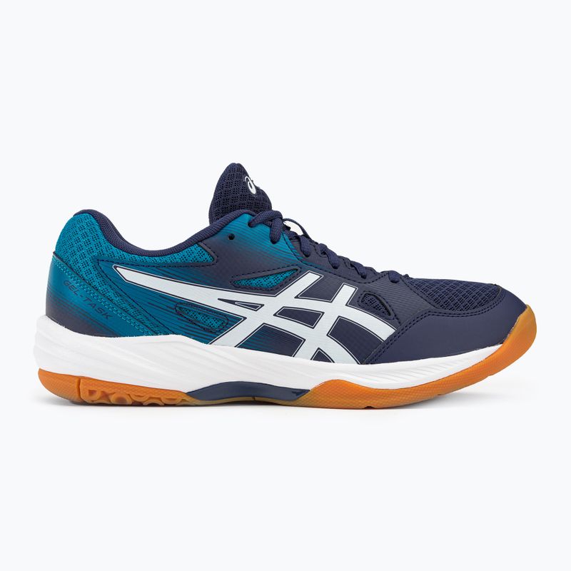 ASICS férfi röplabdacipő Gel-Task 3 kék és tengerészkék 1071A077-401 2